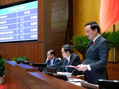 Quốc hội nhất trí sửa đổi, bổ sung một số điều của Hiến pháp năm 2013