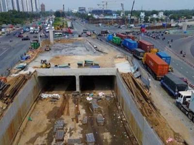 TP.HCM: Hầm chui HC1 nút giao An Phú thông xe vào ngày 9/5