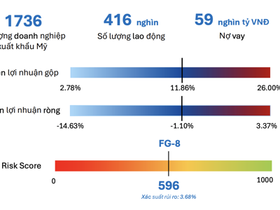 Rủi ro với các doanh nghiệp dệt may, gỗ và thủy sản nội địa trước sức ép thuế quan