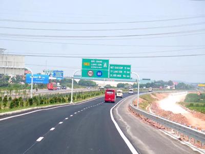 Đề xuất nâng tuyến cao tốc Hà Nội - Bắc Giang lên 10 làn xe
