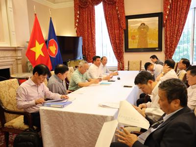 Bộ Công thương làm việc với Tập đoàn công nghệ điện hạt nhân Westinghouse 