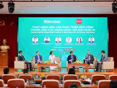 Ứng dụng AI vào báo cáo ESG, nâng cao hiệu quả quản trị dữ liệu cho ngân hàng Việt