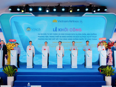 Vietnam Airlines khởi động hệ sinh thái dịch vụ hàng không tại sân bay Long Thành