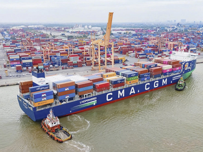 Hãng vận tải biển lớn nhất nước Pháp bắt tay thực hiện dự án 13.000 tỷ tại Hải Phòng