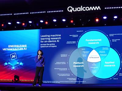 Qualcomm ra mắt Trung tâm R&D AI tại Việt Nam