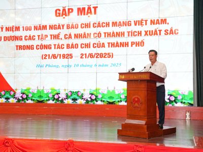 Báo chí sát cánh cùng sự phát triển của thành phố Hải Phòng