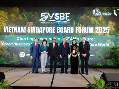 Diễn đàn Quản trị Cấp cao Việt Nam - Singapore 2025: Thiết lập biểu đồ bền vững ASEAN