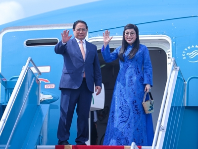 Thủ tướng lên đường dự Hội nghị Thượng đỉnh BRICS mở rộng và hoạt động song phương tại Brazil