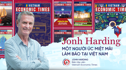 Jonh Harding - Một người Úc miệt mài làm báo tại Việt Nam
