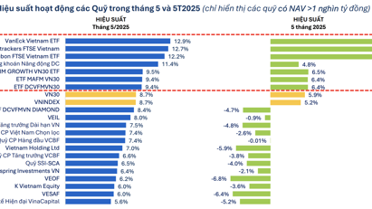 VN-Index hồi phục ngoạn mục, 22 quỹ cổ phiếu báo hiệu suất tăng kỷ lục trong một năm qua