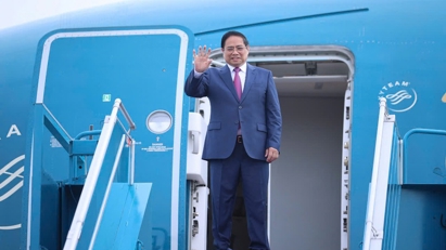 Thủ tướng Phạm Minh Chính lên đường dự Hội nghị WEF 16 Thiên Tân và làm việc tại Trung Quốc