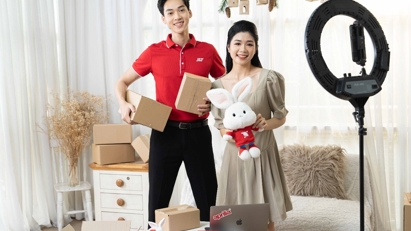 Chương trình tri ân khách hàng của J&T Express đã thu hút đông đảo khách hàng tham gia