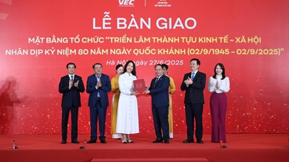 Vingroup bàn giao mặt bằng Trung tâm Triển lãm Việt Nam nhân dịp kỷ niệm 80 năm ngày Quốc khánh