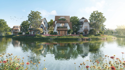 Ecopark ra mắt Đảo Châu Âu - Biểu tượng Wellness Island đầu tiên tại Nghệ An