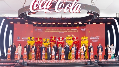 Coca-Cola khánh thành nhà máy 136 triệu USD tại Tây Ninh