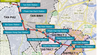 TP.HCM: Dự án metro số 2 đạt 100% giải phóng mặt bằng, khởi công trong năm 2025