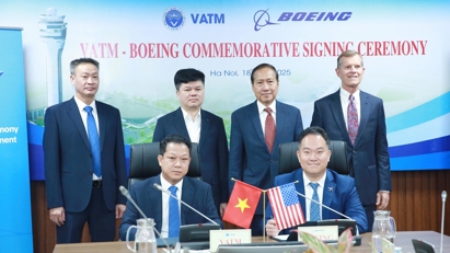 Boeing và VATM hợp tác nghiên cứu nâng cao năng lực quản lý không lưu