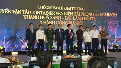 Nghi Sơn (Thanh Hóa) mở tuyến logistics xanh giảm 70% phát thải