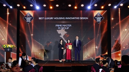 Pi Group chiến thắng hạng mục thiết kế đổi mới sáng tạo tại "Dot Property Vietnam Awards 2025"