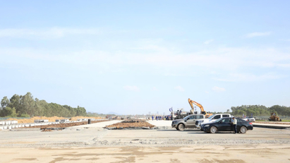 Gỡ vướng mặt bằng, vật liệu, đẩy nhanh tiến độ các dự án tại sân bay Vinh