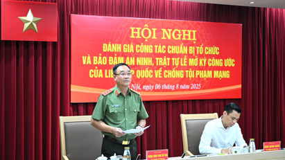 Bảo đảm an ninh, tổ chức thành công Lễ mở ký Công ước Liên hợp quốc về chống tội phạm mạng