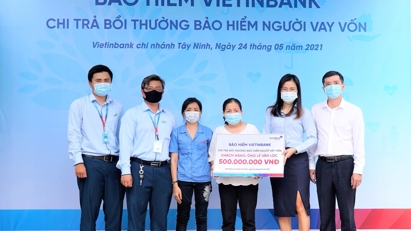 Bảo hiểm Vietinbank đồng hành cùng khách hàng vay vốn vượt qua khó khăn