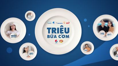 Pepsi tái khởi động hành trình “Triệu bữa cơm" 2021
