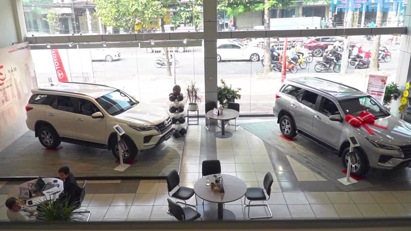 Motor car demand down sharply