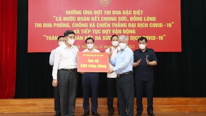 EVN tiếp tục góp sức cùng cả nước phòng, chống dịch Covid-19