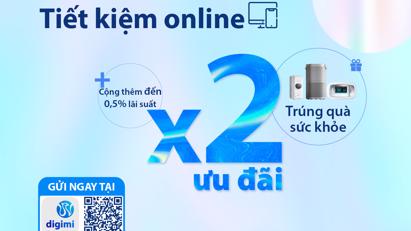 Nhận 2 lần ưu đãi khi gửi tiết kiệm online tại Bản Việt