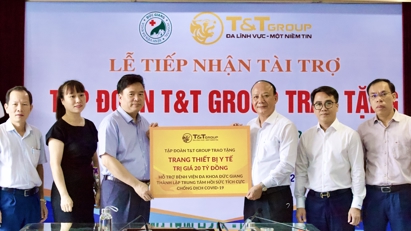 T&T Group tài trợ 20 tỷ đồng giúp Bệnh viện Đức Giang lập trung tâm ICU