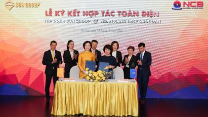 Khởi đầu mới trong mối quan hệ hợp tác chiến lược giữa NCB và Sun Group