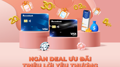 Sacombank triển khai nhiều ưu đãi nhân dịp ngày Phụ nữ Việt Nam 20/10