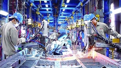 Industrial production getting back on track