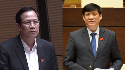Hai Bộ trưởng đầu tiên đăng đàn trả lời chất vấn của đại biểu Quốc hội ngày 10/11
