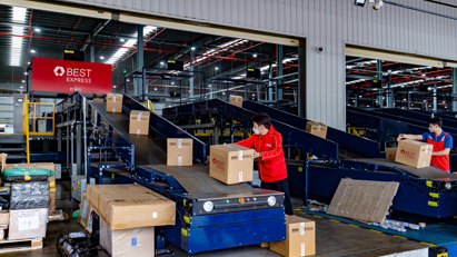 BEST Inc. opens largest sortation center in Southeast Asia