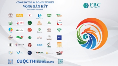 Công bố top 36 doanh nghiệp vào vòng bán kết cuộc thi Doanh nhân Phượng Hoàng