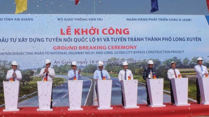 Ground broken on major road project in Mekong Delta