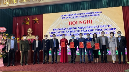 Gần 230 triệu USD vốn đầu tư "mở hàng" vào khu kinh tế Hải Phòng  ngay đầu năm 2022