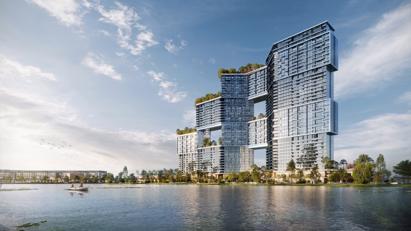 Ecopark đưa 8 công viên và 1000 khu vườn lên giữa không trung