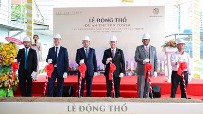 Động thổ tòa nhà văn phòng - thương mại trong khu phức hợp Grand Marina, Saigon