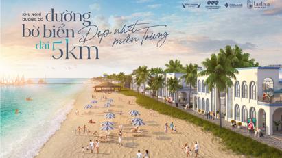 Phân khu La Diva Quang Binh nâng tầm bất động sản ven biển miền Trung