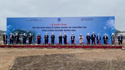Quảng Ninh: Khởi công dự án nhà ở xã hội với giá bán từ 7,1triệu đồng/m2