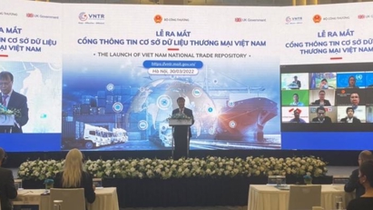 Vietnam National Trade Repository portal lauchned