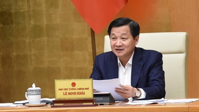 Phó Thủ tướng Lê Minh Khái: Giám sát chặt chẽ thị trường chứng khoán, xử lý nghiêm vi phạm
