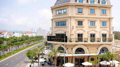 Hệ mặt dựng các căn boutique hotel Regal Maison Phu Yen gây ấn tượng với vẻ đẹp hoàn thiện