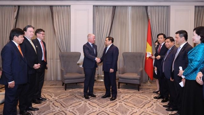 PM meets with Warburg Pincus CEO