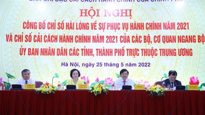Công bố các chỉ số SIPAS và cải cách hành chính năm 2021