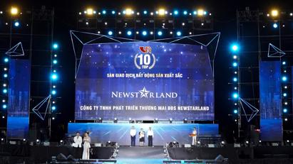 2 năm liên tiếp NewstarLand “bội thu” giải thưởng tại Ngày Hội môi giới bất động sản Việt Nam