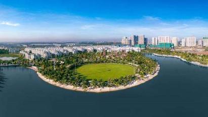 Không gian xanh 3D Lumière Boulevard thu hút bất động sản thành phố Thủ Đức
